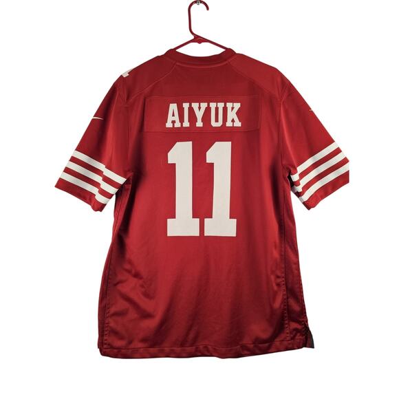 Brandon Aiyuk Nike Medium On Field Jersey - Picture 1 of 3